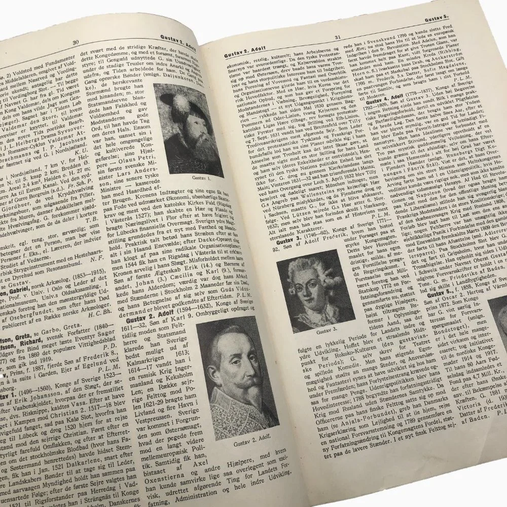 Vor Tids Konversations Leksikon in Danish 1948 Antique Encyclopedia - Picture 5 of 8